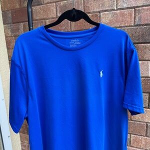 Polo Ralph Lauren Performance Crew Neck T Shirt Mens Size XL Royal Blue